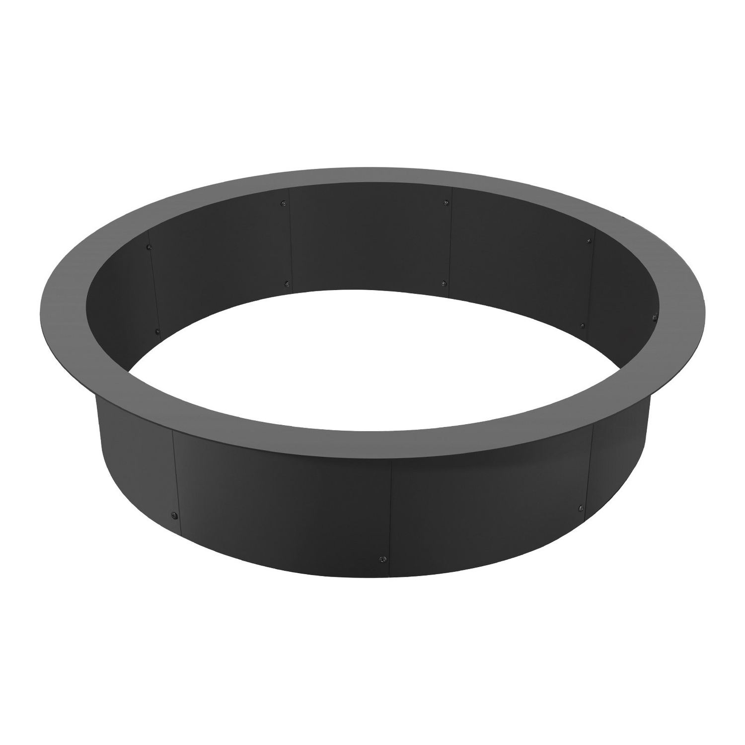 VEVOR Fire Pit Ring Round 44 Inch Outer Steel Liner DIY Campfire Ring Firepit - Ethereal Company