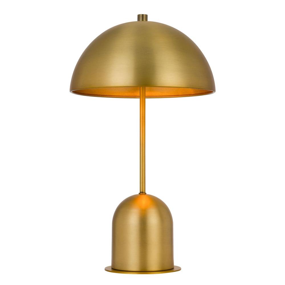 40W Peppa metal accent lamp, Antique Brass - Ethereal Company