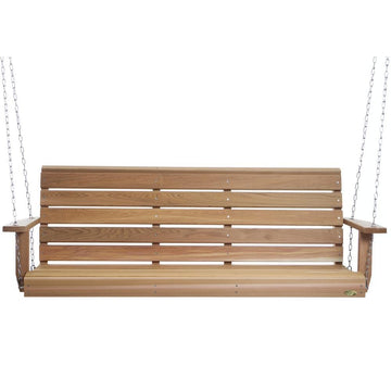 6-ft Porch Swing with Comfort Swing Springs - Ethereal Company