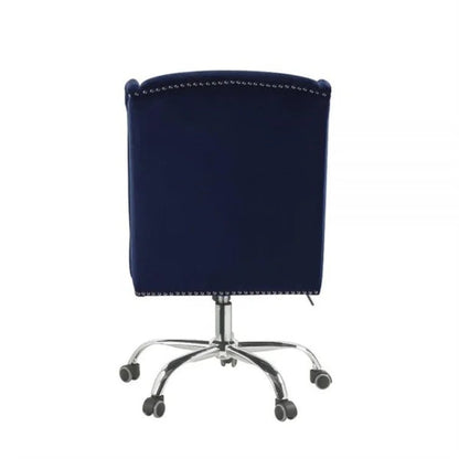 ACME Jamesia Office Chair - Midnight Blue Velvet - Ethereal Company