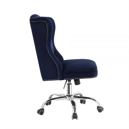 ACME Jamesia Office Chair - Midnight Blue Velvet - Ethereal Company