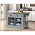 ACME Urrur Kitchen Island, Gray Finish - Ethereal Company