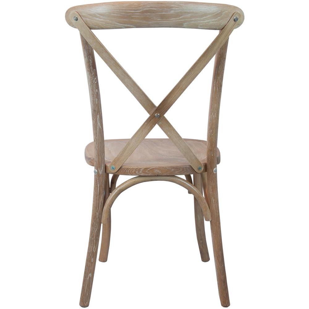 Advantage Driftwood X-Back Chair - Ethereal Company