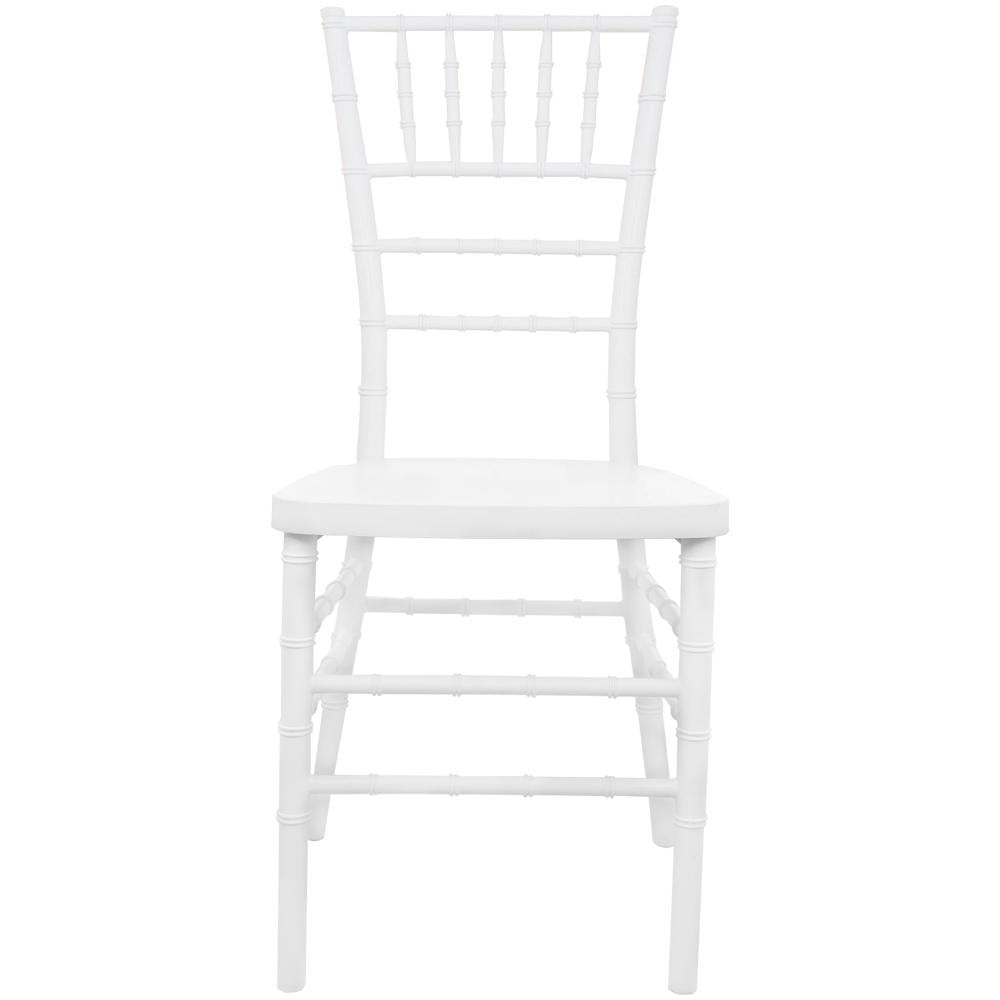 Advantage White Resin Chiavari Chair - Ethereal Company