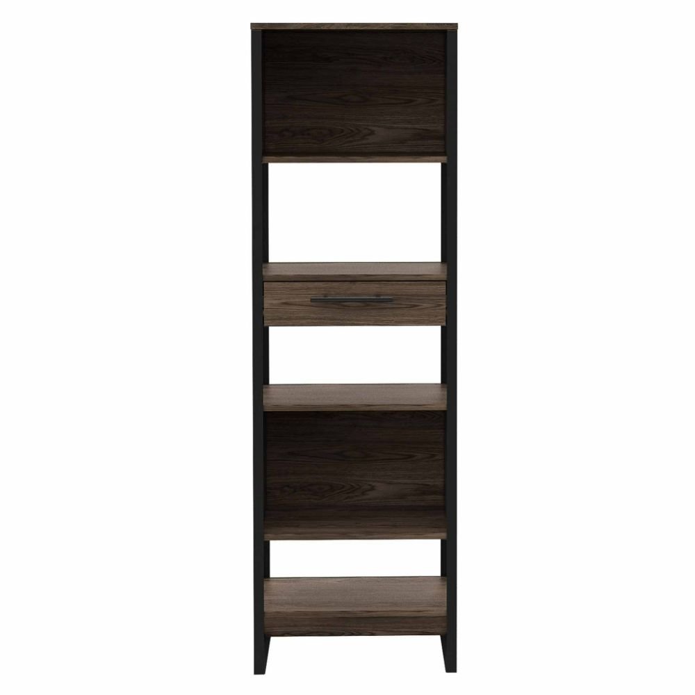 Brooklyn Bookcase, One Drawer, Five Shelves - Ethereal Company