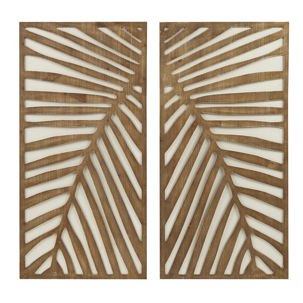 Carved Wall Panel 2 Piece Set - Ethereal Company