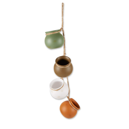 Dangling Pots Decor in Earth Tones - Ethereal Company