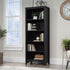 Dawson Trail 5 Shelf Bookcase - Raven Oak - Ethereal Company