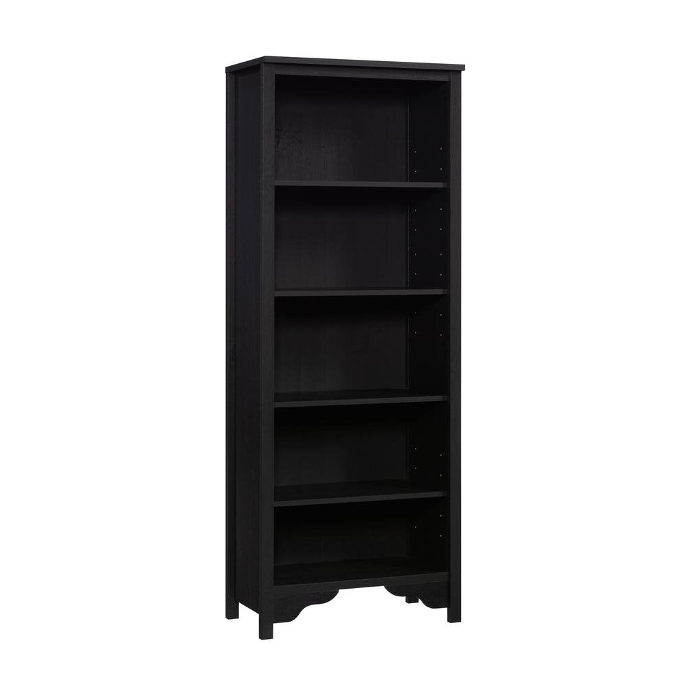 Dawson Trail 5 Shelf Bookcase - Raven Oak - Ethereal Company