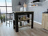 Delos 40 Kitchen Island, Two Shelves, One Drawer, Four Legs - Ethereal Company