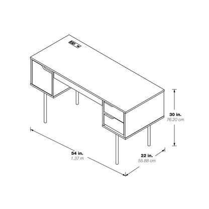 Denmark Executive Desk - Ethereal Company