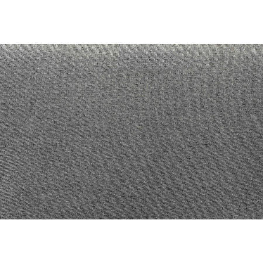 Dexter Queen Size Headboard - Dark Grey / Walnut Brown - Ethereal Company