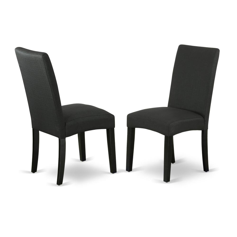 Dining Chair Black, DRP1T24 - Ethereal Company