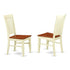 Dining Chair Buttermilk & Cherry, WEC-BMK-W - Ethereal Company