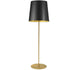 Drum Floor Lamp w/ Jtone Black & Gold - Ethereal Company