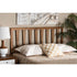 Duncan Modern and Contemporary Ash Walnut Finished Wood Queen Size Headboard - Ethereal Company