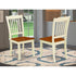 Fresca Dining Chair-Buttermilk & Cherry ( Set Of 2) - Ethereal Company