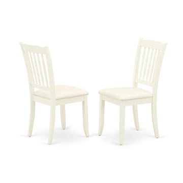 Fresca Dining Chair- Cushioned - Linen White- (Set Of 2) - Ethereal Company