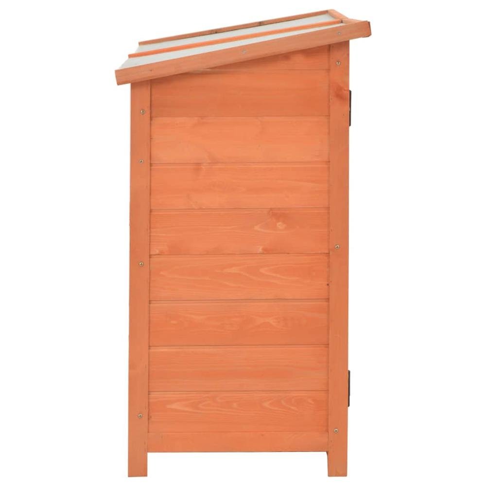 Garden Storage Shed 47.2&quot;x19.6&quot;x35.8&quot; Wood - Ethereal Company