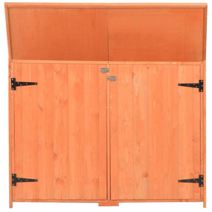 Garden Storage Shed 47.2&quot;x19.6&quot;x35.8&quot; Wood - Ethereal Company