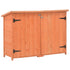 Garden Storage Shed 47.2"x19.6"x35.8" Wood - Ethereal Company