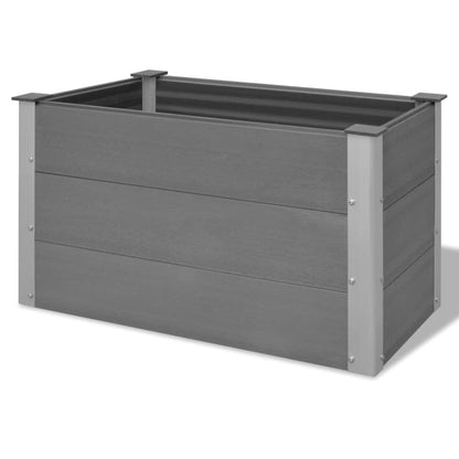Gray Garden Raised Bed WPC (wood-plastic composite) - Ethereal Company