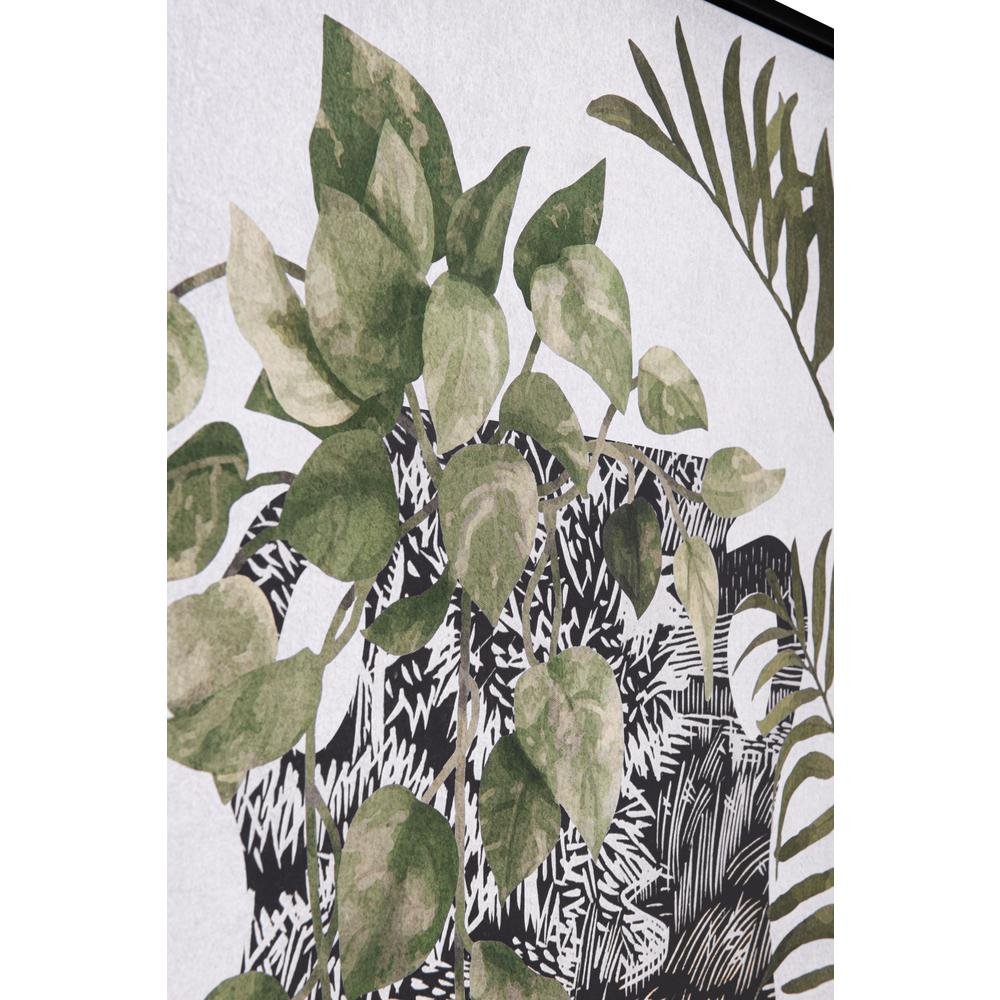 Greenery Canvas Wall Art Multicolor - Ethereal Company