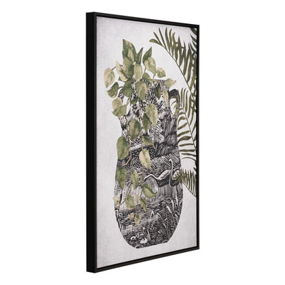 Greenery Canvas Wall Art Multicolor - Ethereal Company