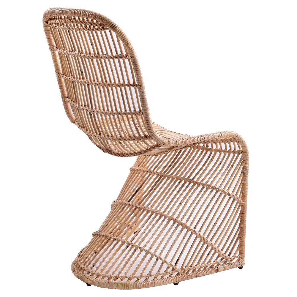 Groovy Rattan Chair, (Set of 2) - Ethereal Company