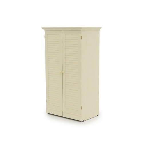 Harbor View Craft Armoire - Antique White - Ethereal Company