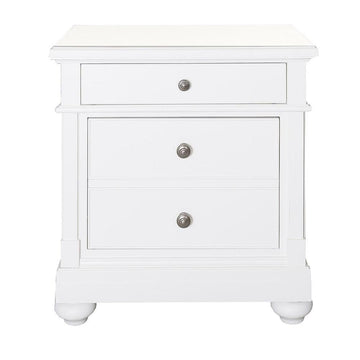 Harbor View II Night Stand - Linen Finish - Ethereal Company