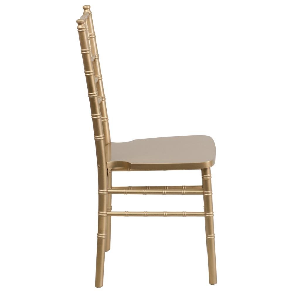 HERCULES Series Gold Wood Chiavari Chair - Ethereal Company