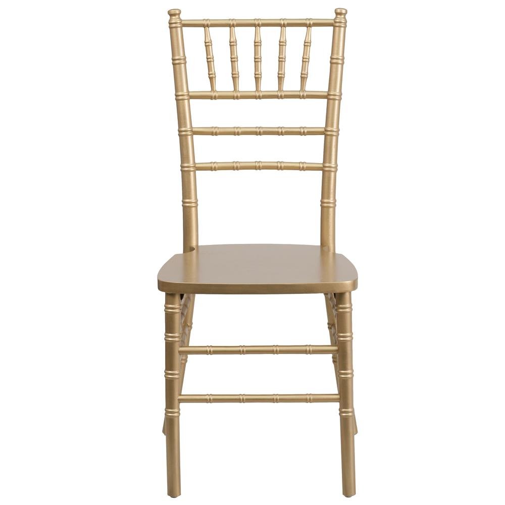 HERCULES Series Gold Wood Chiavari Chair - Ethereal Company