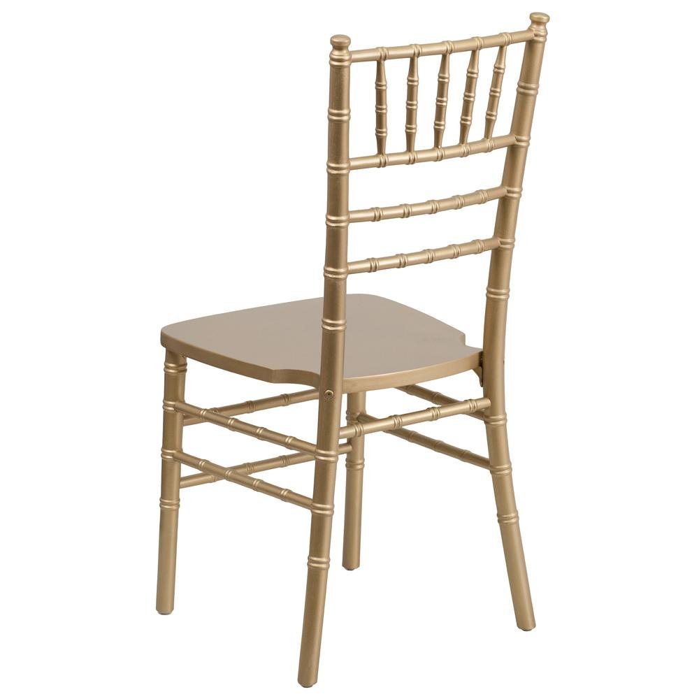 HERCULES Series Gold Wood Chiavari Chair - Ethereal Company