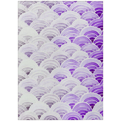 Indoor/Outdoor Surfside ASR35 Purple Washable 10&