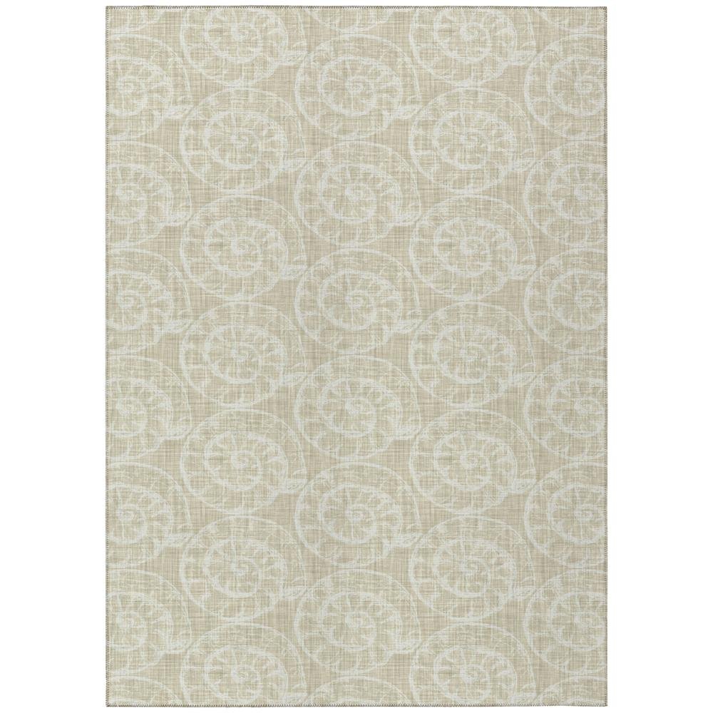 Indoor/Outdoor Surfside ASR41 Beige Washable 3&