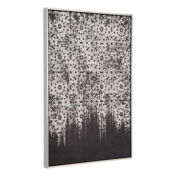 Industry Canvas Wall Art Silver &amp; Black - Ethereal Company