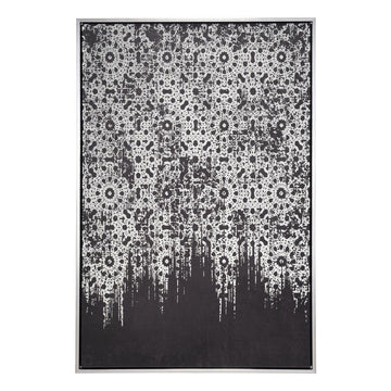 Industry Canvas Wall Art Silver &amp; Black - Ethereal Company