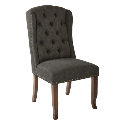 Jessica Tufted Wing Dining Chair - Ethereal Company