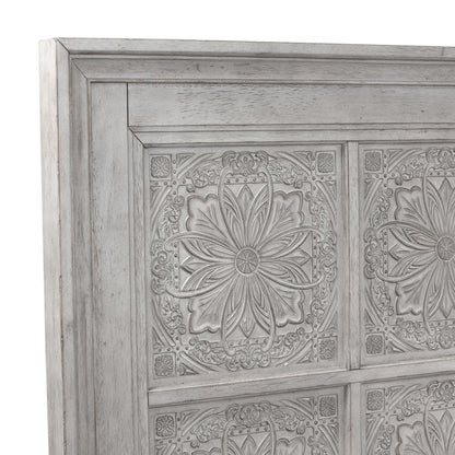 King Decorative Panel Headboard Farmhouse White - Ethereal Company