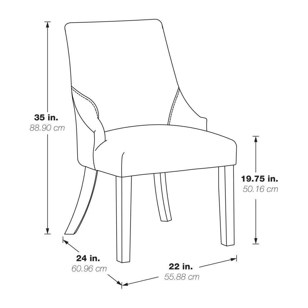 Leona Dining Chair 2-PK - Ethereal Company