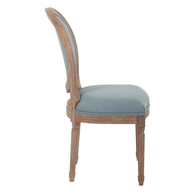 Lillian Oval Back Chair- Klein Sea - Ethereal Company