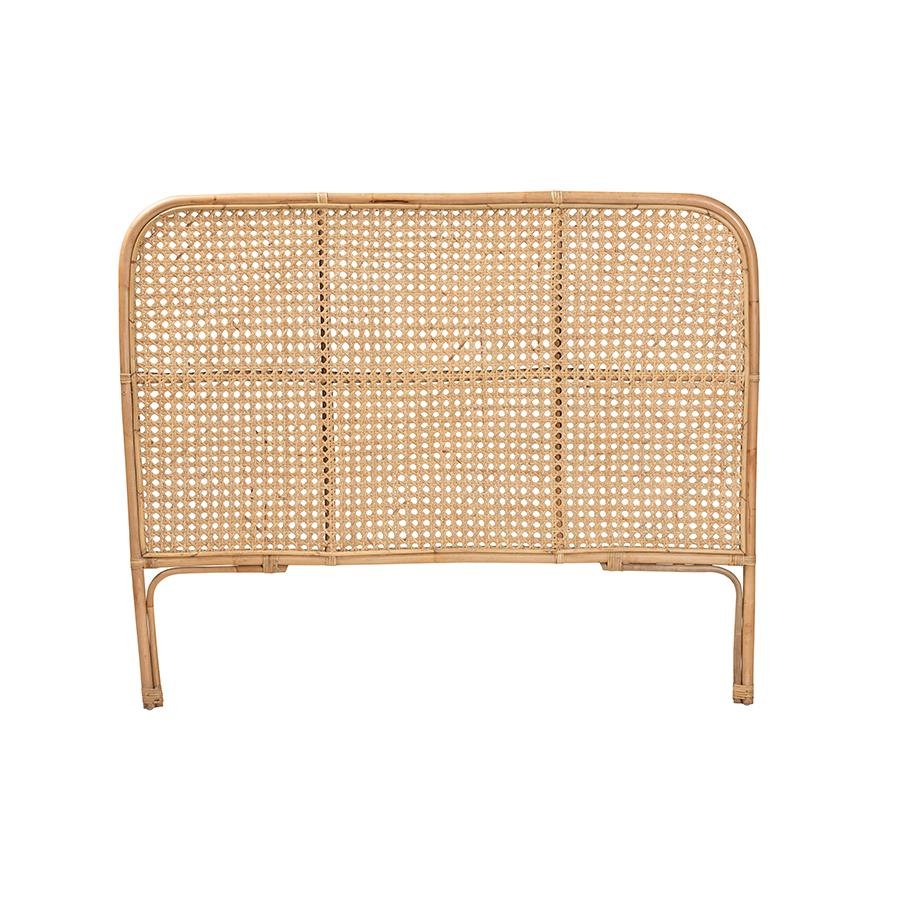 Linette Bohemian Rattan Queen Size Standalone Headboard - Ethereal Company