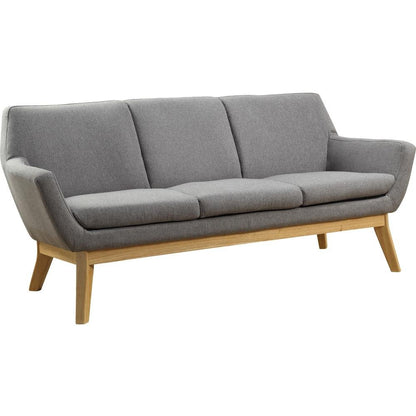 Lorell Quintessence Collection Upholstered Sofa - Gray - Ethereal Company