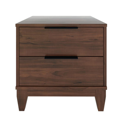 Mackay Modern Nightstand, Walnut - Ethereal Company