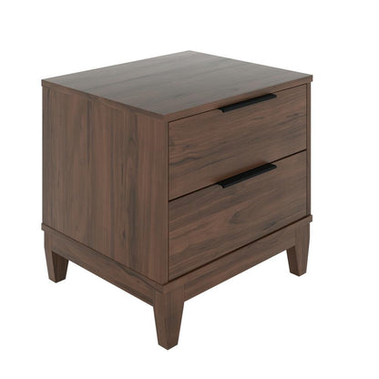 Mackay Modern Nightstand, Walnut - Ethereal Company