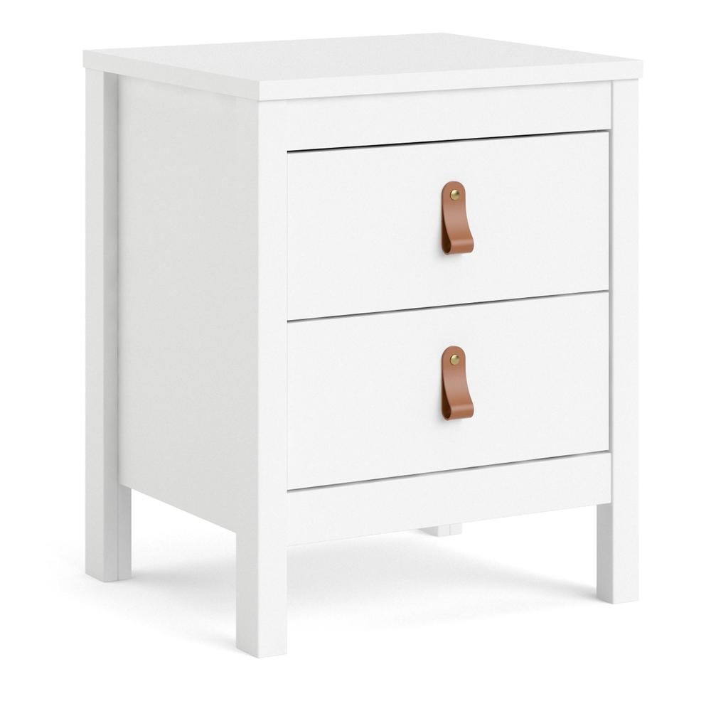 Madrid Nightstand, White - Ethereal Company