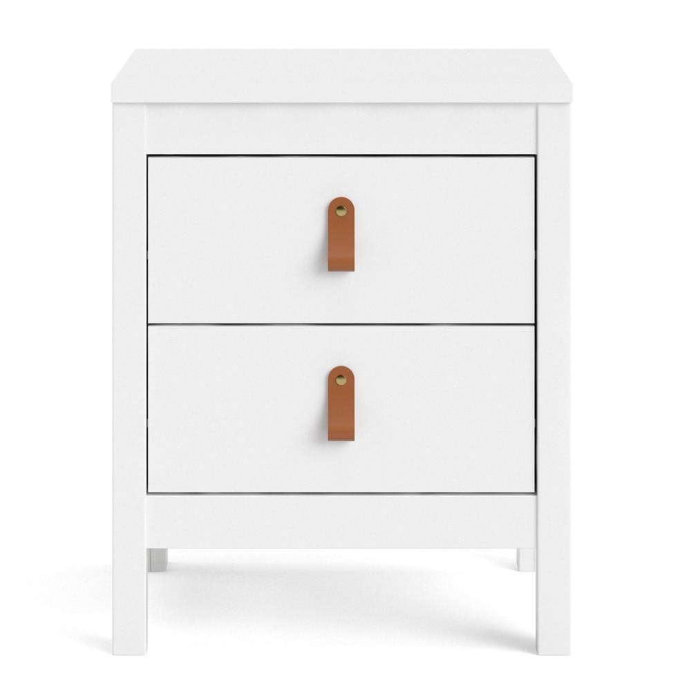 Madrid Nightstand, White - Ethereal Company