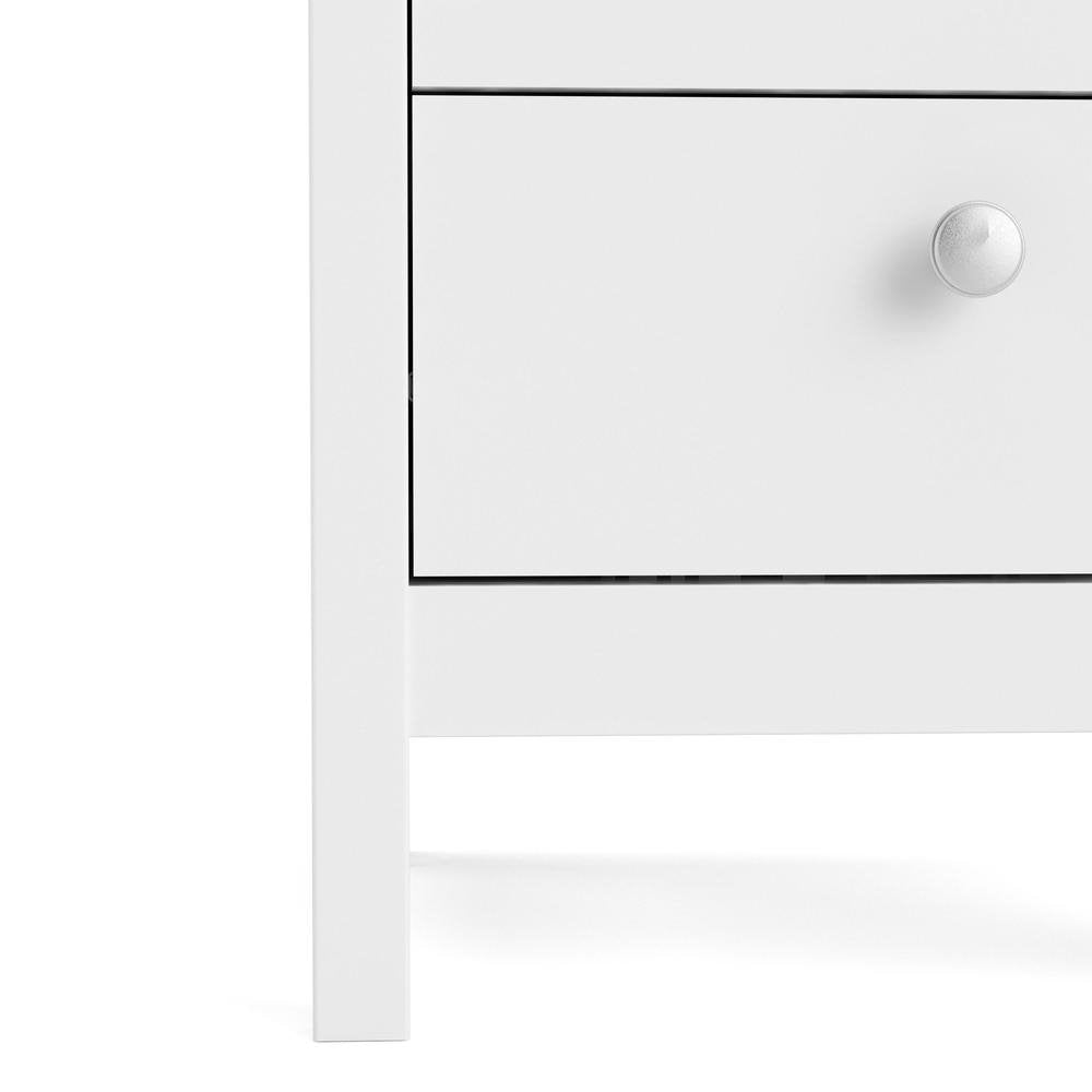 Madrid Nightstand, White - Ethereal Company