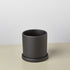 Matte Finish Cylinder Planter with Saucer - Ethereal Company